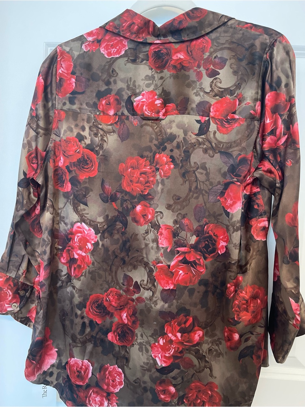 L’Agence Dani Silk Floral Shirt - Like New - Picture 3 of 3